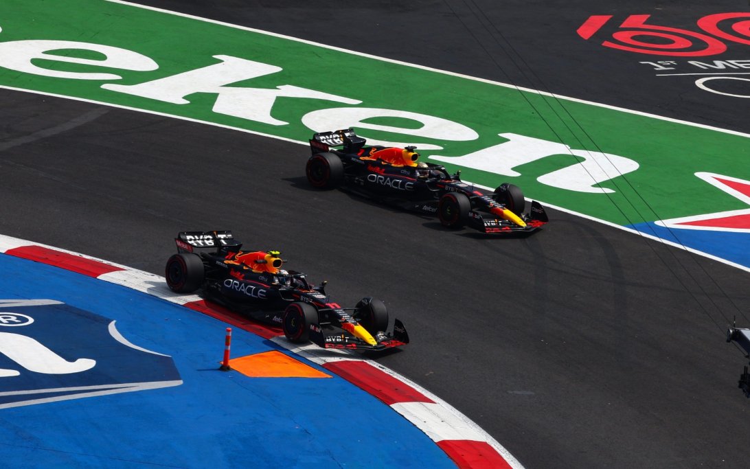 Verstappen Perez Mexico