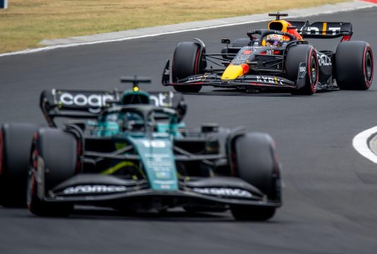 Verstappen Stroll Hungary