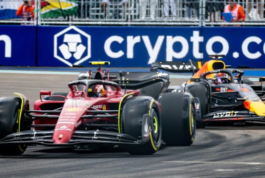 Sainz Verstappen Miami