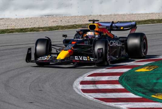 Verstappen Barcelona Test