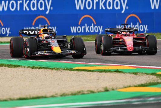Verstappen Leclerc Imola