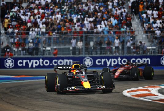 Verstappen Leclerc Miami