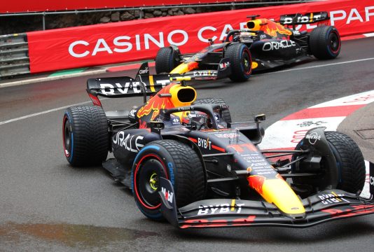 Perez Verstappen rain Monaco