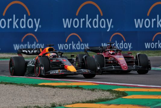 Verstappen Leclerc Imola