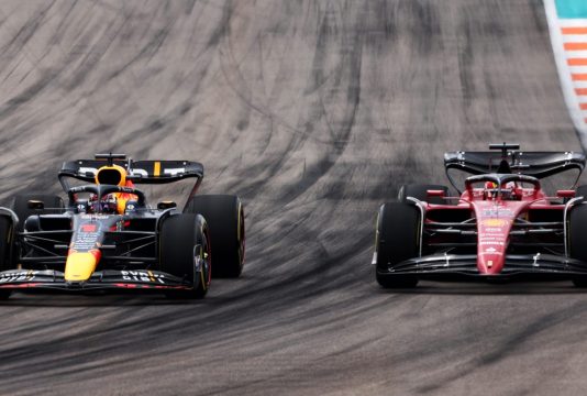 Verstappen Leclerc Miami