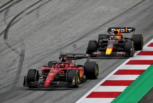 Verstappen Leclerc Austria