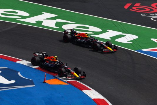 Verstappen Perez Mexico