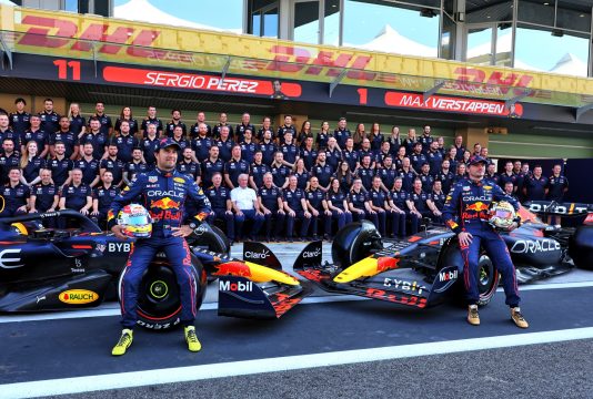 Red Bull team Abu Dhabi