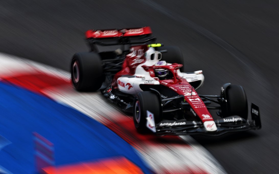 Guanyu Zhou Alfa Romeo Mexican GP 2022 Practice