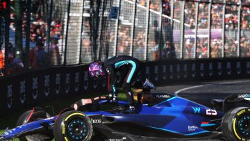 Williams explain why Albon's crash was triggered 'a few laps before'