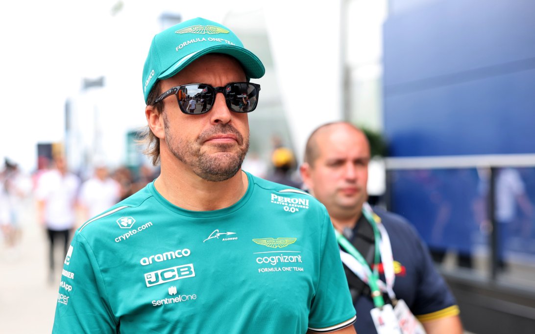 Alonso Aston Martin Hungary