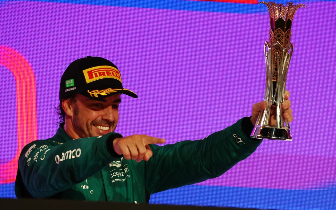 Alonso Saudi Arabian GP 2023 Aston Martin 2