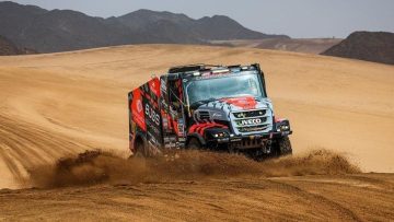 Nederlandse overwinning tijdens negende etappe Dakar Rally