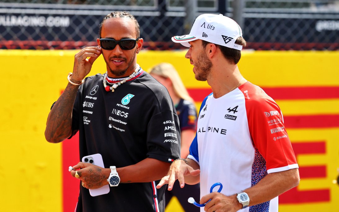 Gasly Hamilton Italy