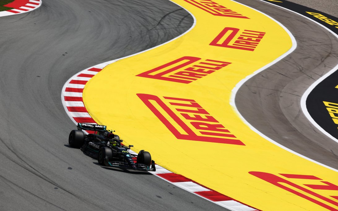 Lewis Hamilton Mercedes Spanish GP 2023 FP1