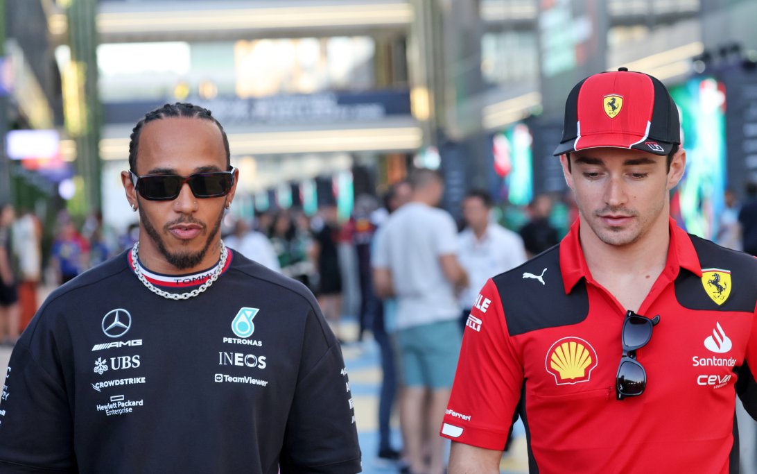 Hamilton Leclerc Zandvoort