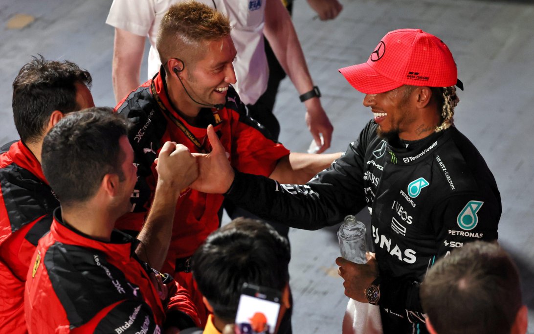 Hamilton Ferrari Singapore