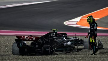 Mercedes kijkt nog eenmaal terug op curieuze Hamilton-crash