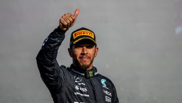 Wolff ziet Hamilton floreren in de schaduw van Verstappen: "Briljant van Lewis"