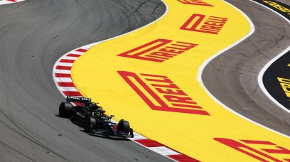 Lewis Hamilton Mercedes Spanish GP 2023 FP1