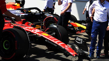 Video: Leclerc boort zijn Ferrari de muur in en pakt pole voor sprintrace
