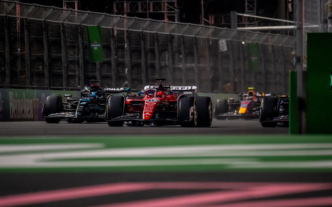 Leclerc Russell Perez Las Vegas