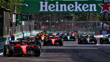 F1 Championship standings after 2023 Azerbaijan Grand Prix