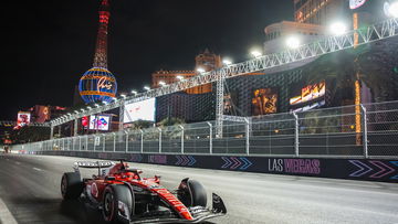 Aangepaste startopstelling Formule 1 Grand Prix van Las Vegas 2023 na gridstraffen