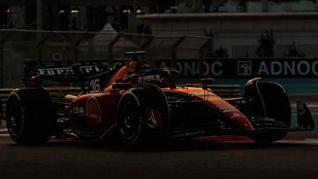 Leclerc sets pace in heavily interrupted Abu Dhabi FP2