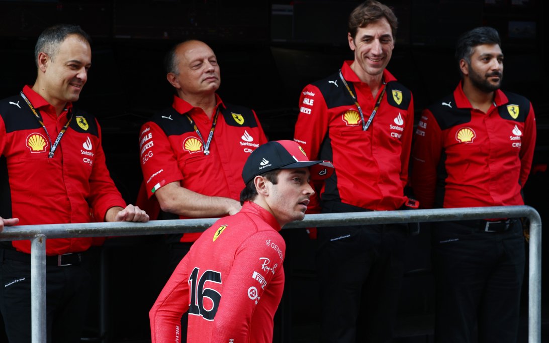 Leclerc Vasseur Abu Dhabi