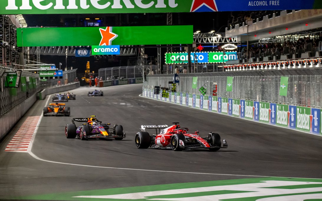 Leclerc Perez Piastri Las Vegas