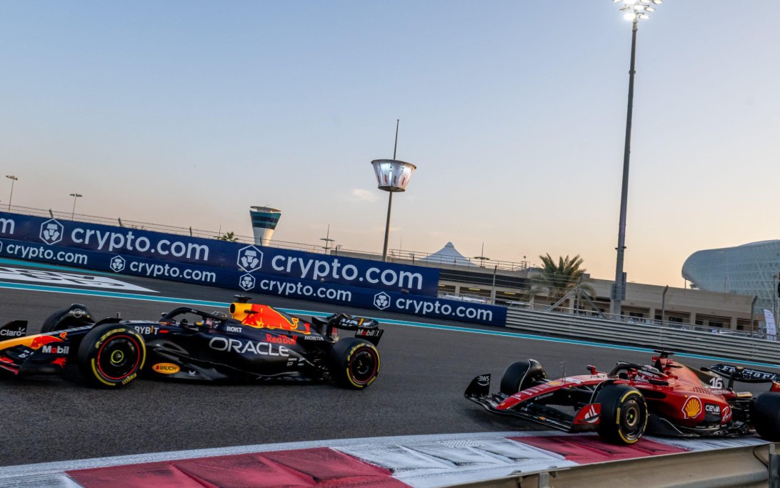Verstappen Leclerc Abu Dhabi