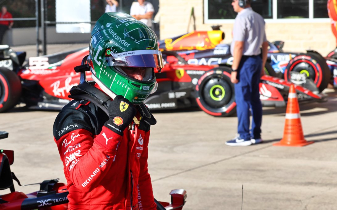 Leclerc pole Austin US