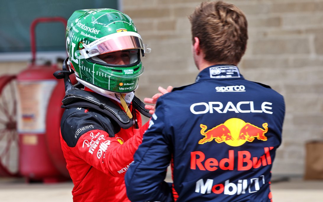 Leclerc Verstappen US