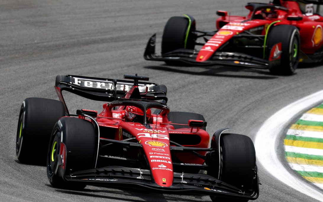 Leclerc Sainz Brazil