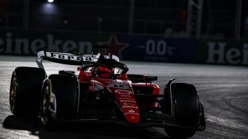 LIVE: Reaction as Leclerc fastest on shambolic Las Vegas Friday