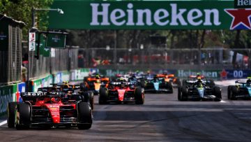 F1 Championship standings after 2023 Azerbaijan Grand Prix