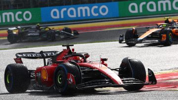 Confirmed starting grid for the 2023 F1 Belgian Grand Prix