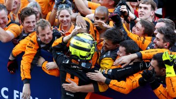 Lando Norris' highs and painful lows as he reaches 100 F1 starts