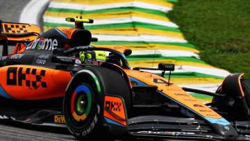 Norris takes Sprint pole after lengthy crash delay