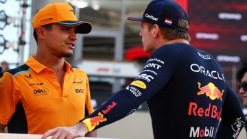 Norris hekelt 'verschrikkelijke' Verstappen-regel: "Ontstaan door andere domme regel"