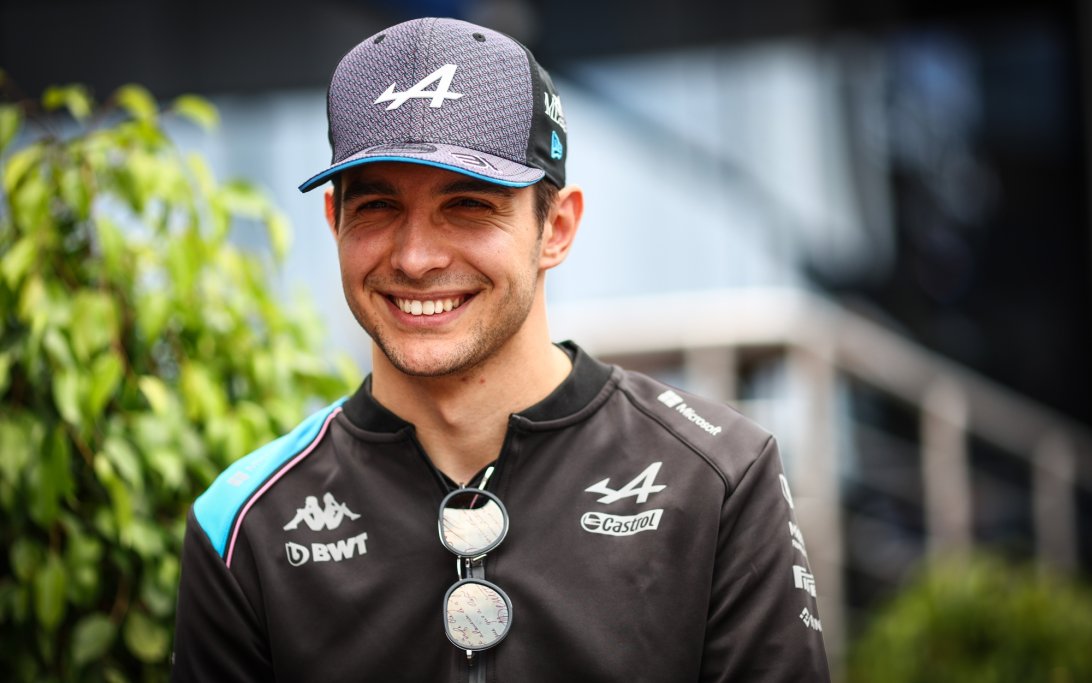 Esteban Ocon Alpine Spanish GP Thursday