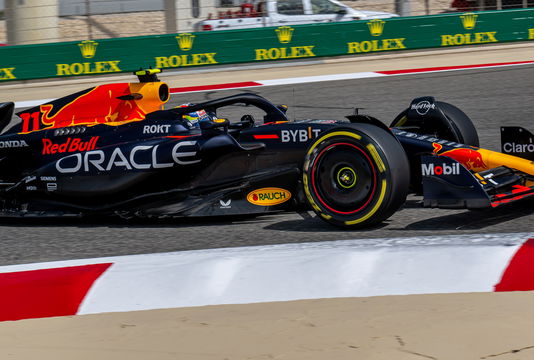 Perez Bahrain Test