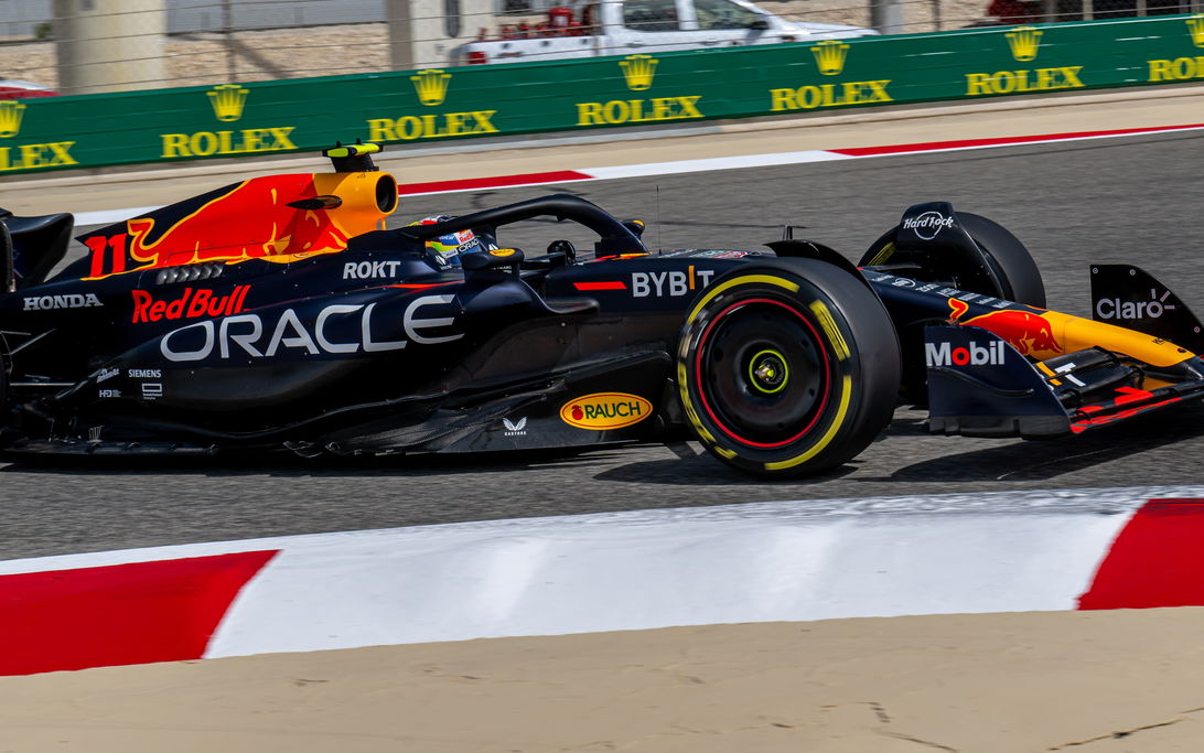 Perez Bahrain Test