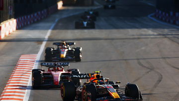 Sergio Perez takes first F1 Sprint race victory in Baku