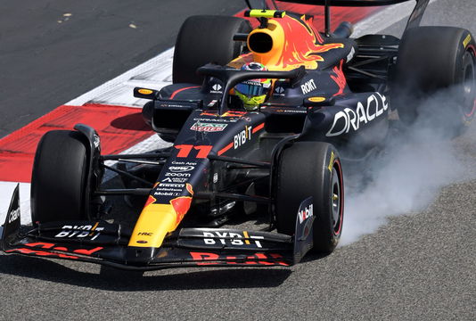 Perez Bahrain test