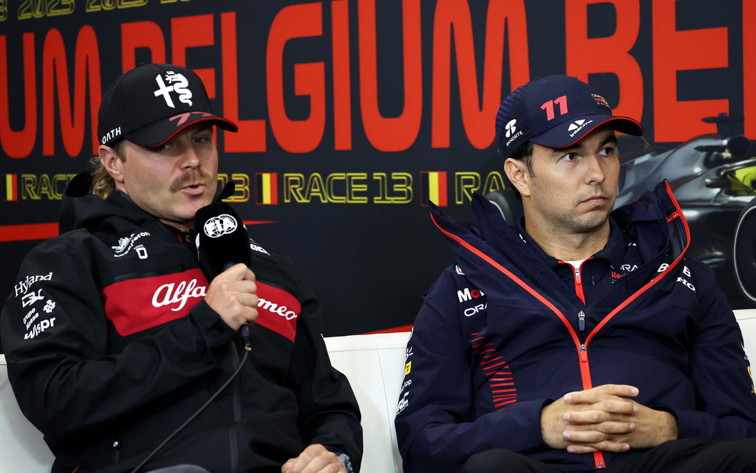 Perez Bottas Belgium 2023