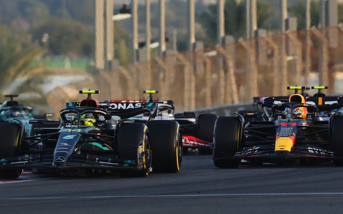 Hamilton Perez Abu Dhabi 2023