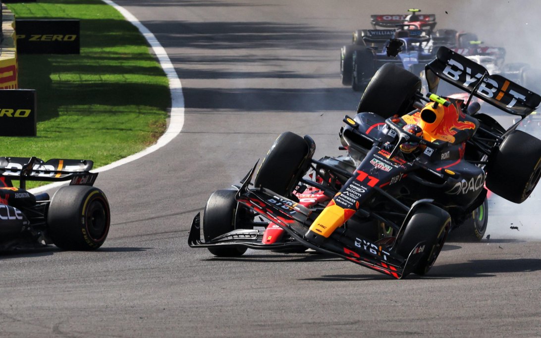 Perez crash mexico