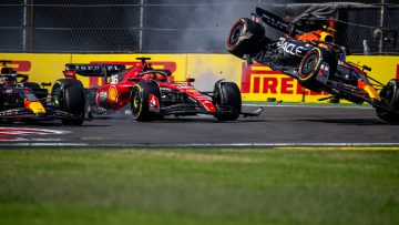 F1 fans deliver verdict on Perez's Turn 1 accident